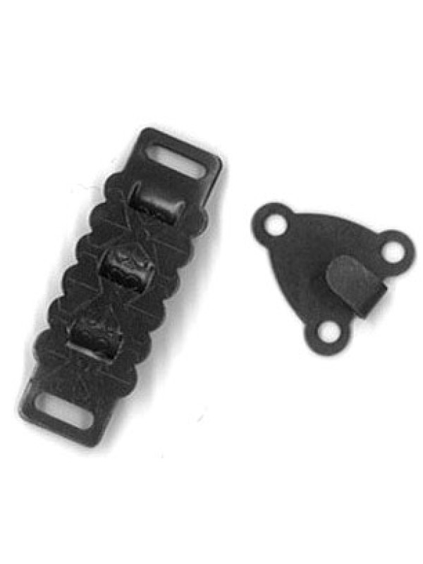 Adjustable Hook and Eye Silver